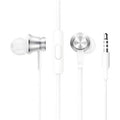 Auscultadores Intrauditivos Xiaomi Mi In Ear Basic/ con Micrófono/ Jack 3.5/ Plateados