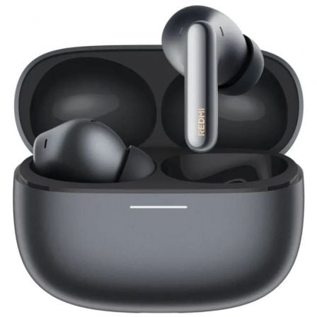 Auscultadores Bluetooth Xiaomi Redmi Buds 8 Pro con estuche de carga/ Autonomía 8h/ Preto
