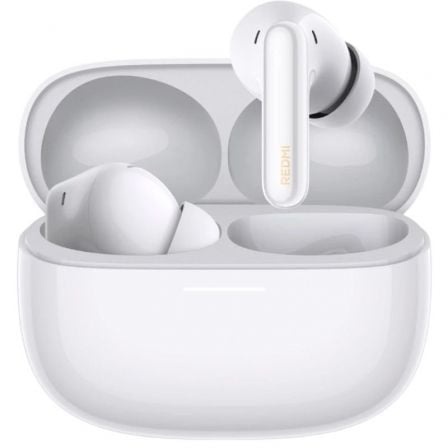 Auscultadores Bluetooth Xiaomi Redmi Buds 8 Pro con estuche de carga/ Autonomía 8h/ Brancos