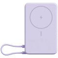 Powerbank 10000mAh Xiaomi Magnetic Power Bank 10000/ Wireless/ Púrpura