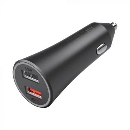 Carregador de Coche Xiaomi Mi Car Charger/ 2xUSB/ 2A/ 3A