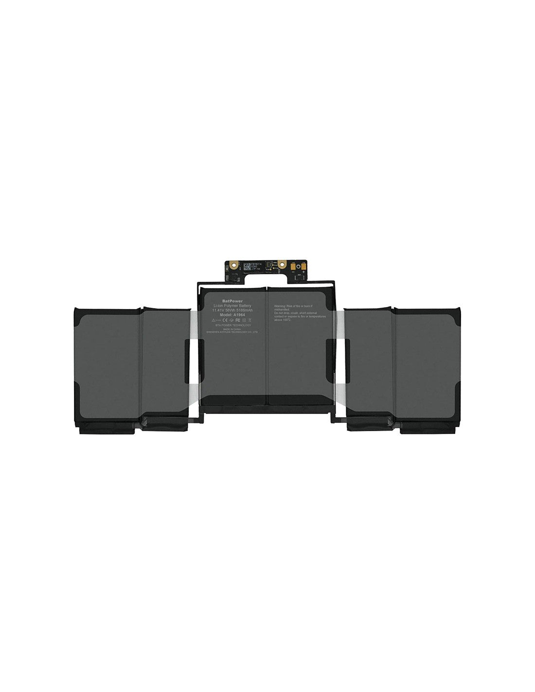 VR Parts | Bateria de 5086mAh A1964 para MacBook Pro 13" 2018 2020 A1989 A2251