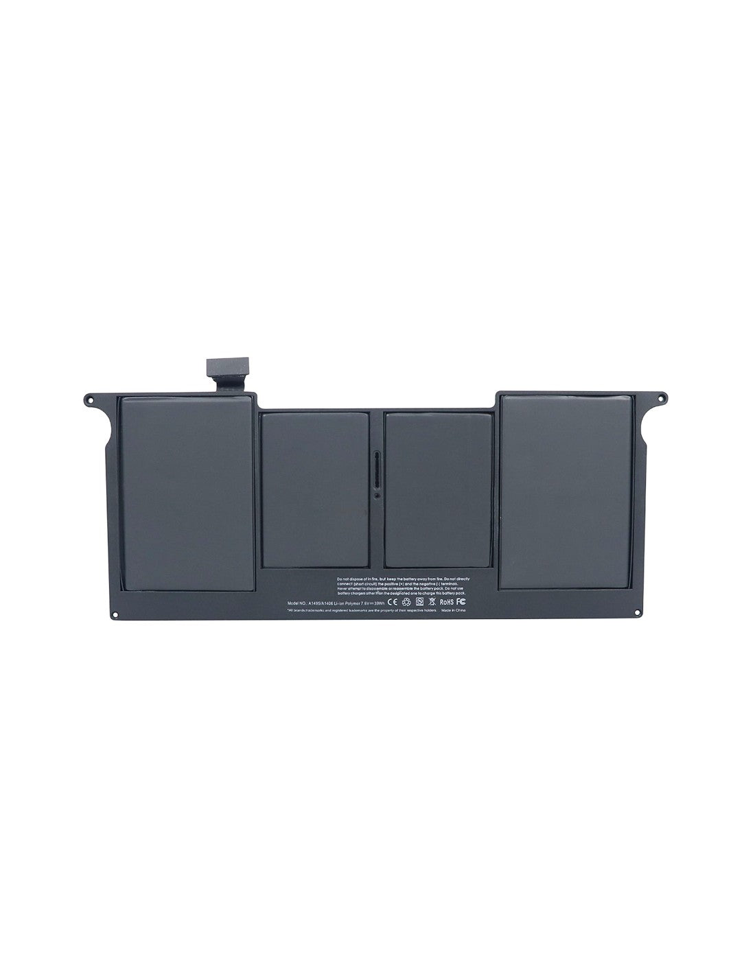 VR Parts | Bateria de 5100mAh A1495 para MacBook Air 11" 2013 A1465