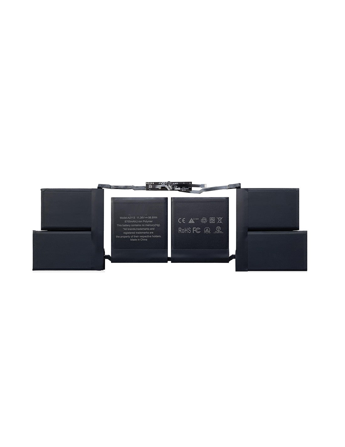VR Parts | Bateria de 8791mAh A2113 para MacBook Pro 16" 2019 A2141