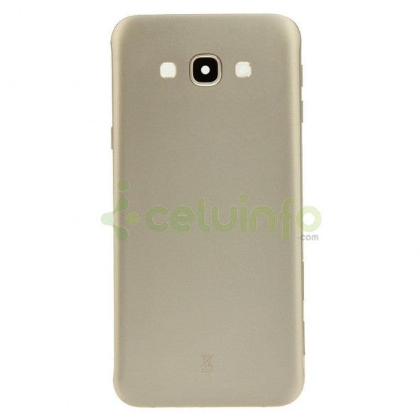 VR Parts | Tampa Traseira cor dourada para Samsung Galaxy A8 A800F