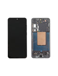VR Parts | Ecrã Completo Oled com Moldura Preto para Samsung Galaxy S24 Plus SM-S926 - funciona Huella