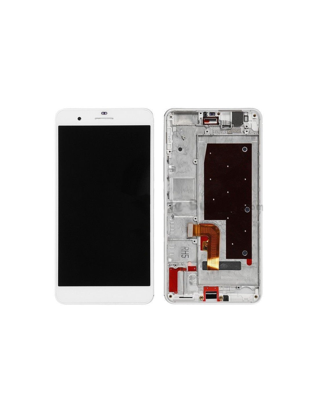 VR Parts | Ecrã Completo cor branca com aro para Huawei Honor 6 Plus