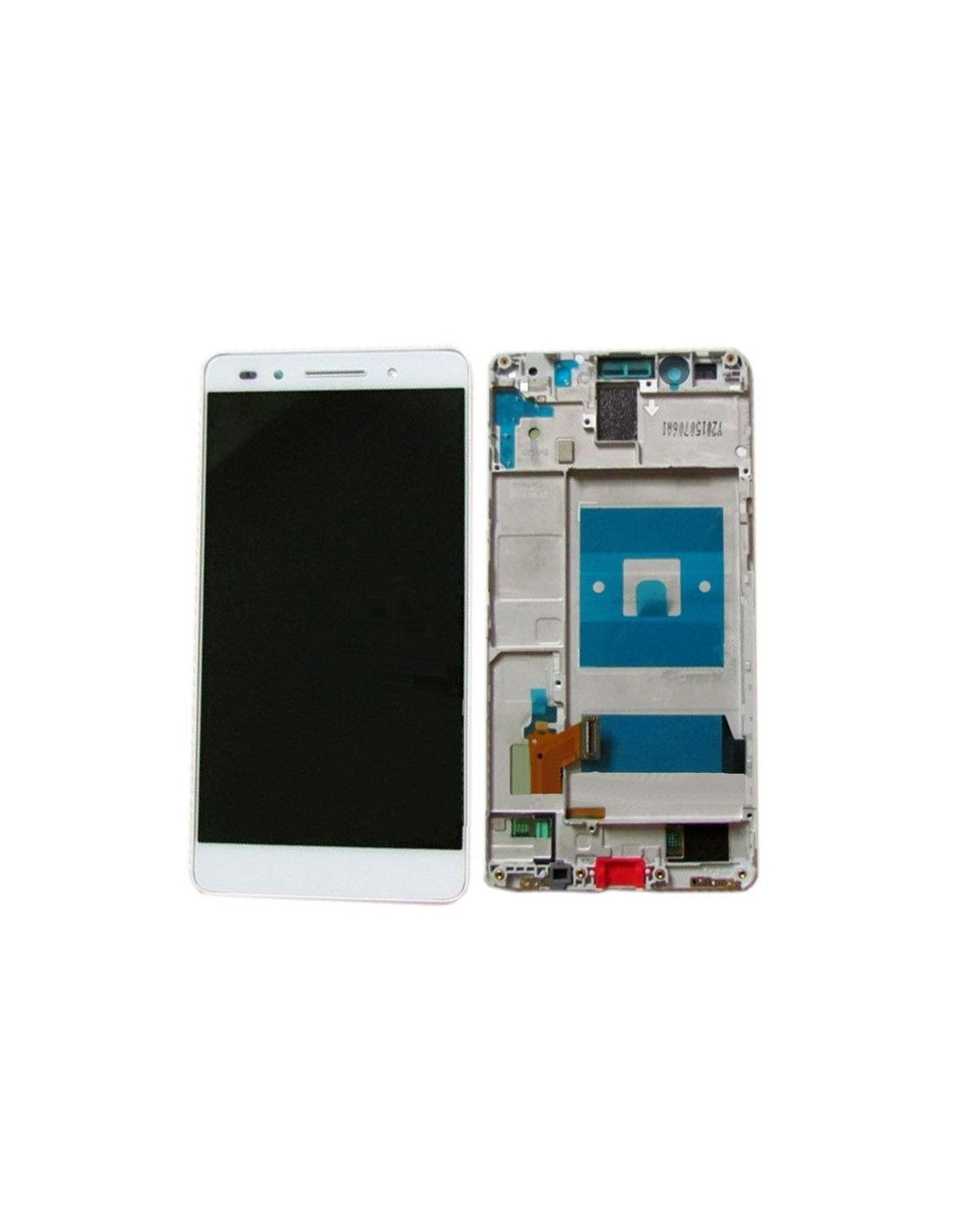 VR Parts | Ecrã Completo com aro cor branca para Huawei Honor 7