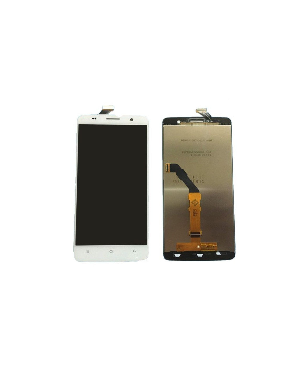 Ecrã LCD mas Tátil cor branca Oppo Find Way S U707