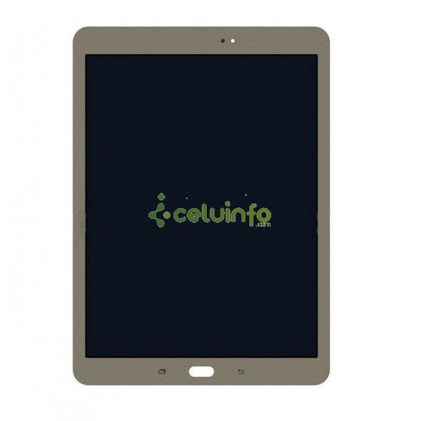 Ecrã Completo cor dourada para Samsung Galaxy Tab S2 T810 9.7"