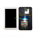 VR Parts | Ecrã LCD e Tátil com aro cor branca para Samsung Galaxy Tab 3 T100 T110 T111 7"