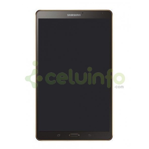 VR Parts | Ecrã LCD e Tátil com aro cor preta para Samsung Galaxy Tab S 8.4 T700 T705