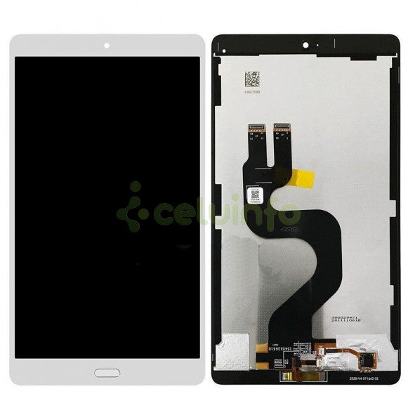VR Parts | Ecrã LCD e Tátil cor branca para Huawei MediaPad M3 8"