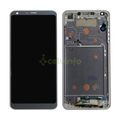 VR Parts | Ecrã Completo LCD e Tátil cor preta com Moldura para LG G6 / H870