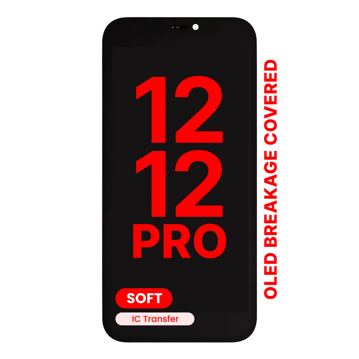 Ecrã OLED Soft XO7 para iPhone 12 / 12 Pro