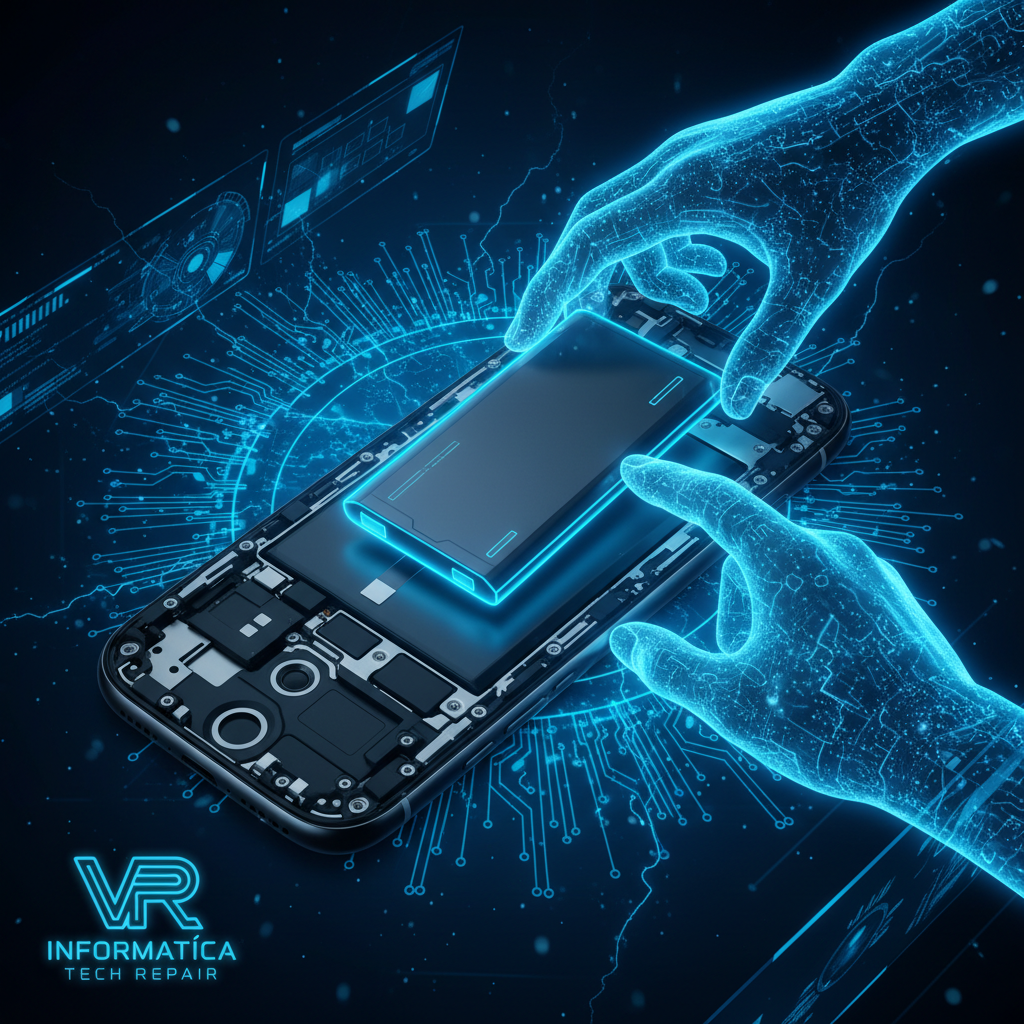 Substituição de Bateria de Smartphone - VR Informatica