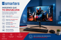 Monitor Smarters 23,8 polegadas Full HD IPS 100 Hz