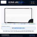 Ecrã LED fosco 15,6" Full HD para portátil NT156FHM-N63 V8.1 - VR Informática